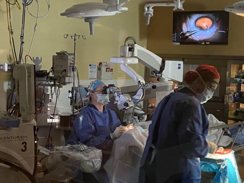 Photo of the operating room