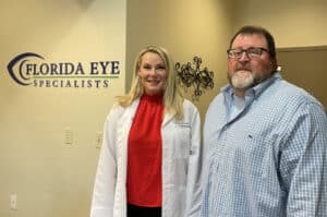 Dr. Freidl and Glaucoma Patient